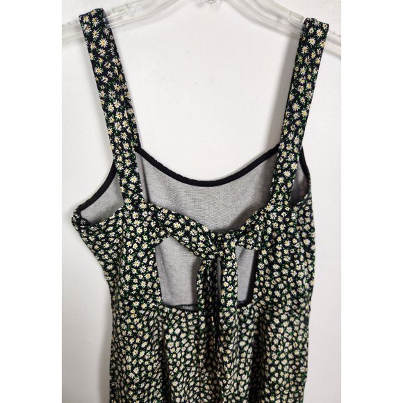 Free People Women's Sz. XS Ditzy Daisy Floral Midi Tank Open Back Dress - Picture 8 of 9